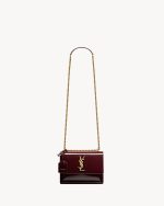 YSL Sunset Small in Patent Leather